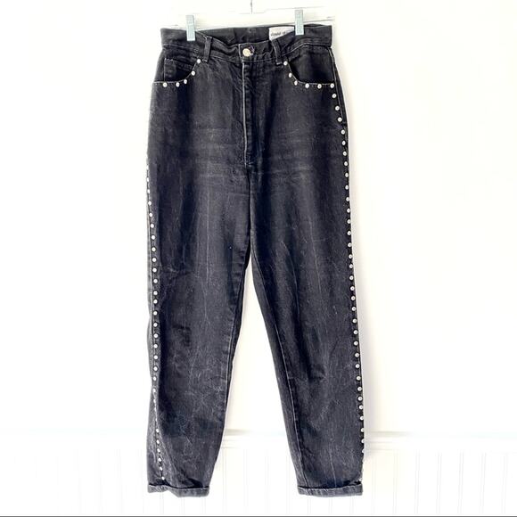 David David Vintage Y2K Mom Studded High Rise Jean - Picture 1 of 10